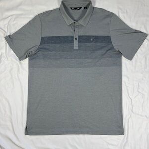 Travis Mathew Gray Polo Shirt